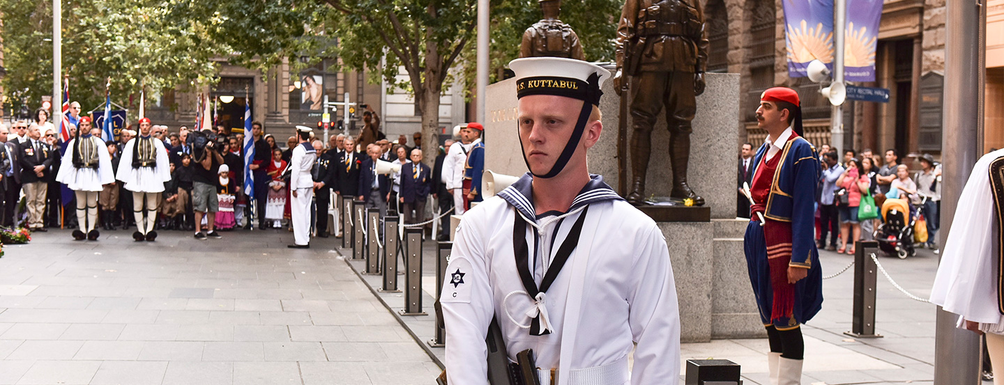 Greek Presidential Guard. Wreath Laying Ceremony - 16 April 2016